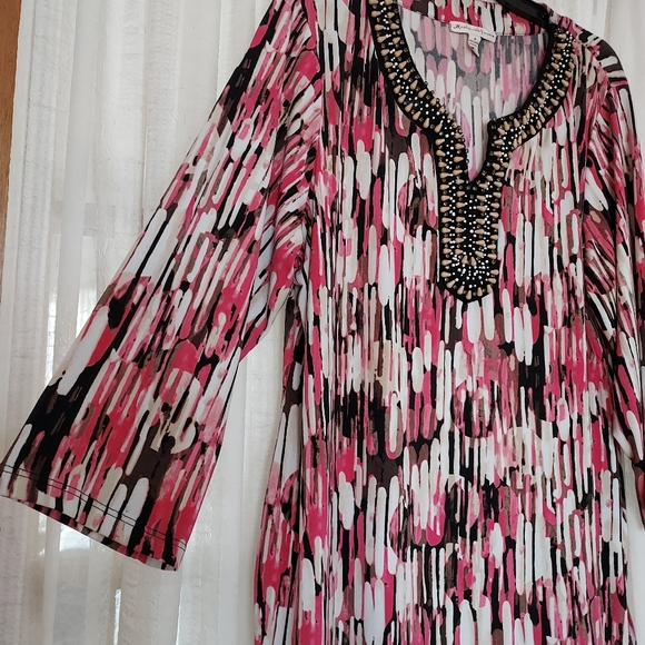 JM Collection Blouse - Picture 3 of 3